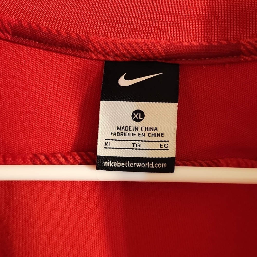 Vintage Y2K Nike Manchester United Track Jacket Full Zip Sz XL Soccer Futbol EUC - Picture 9 of 14
